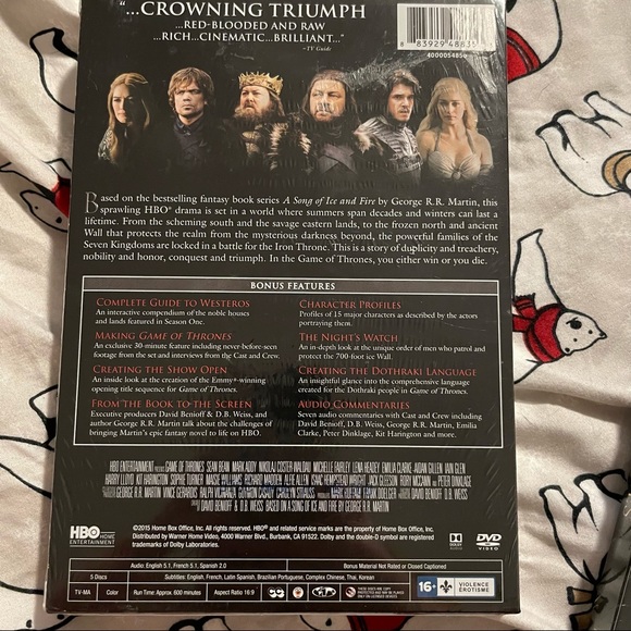 New Game of Thrones DVD Set - Picture 6 of 6